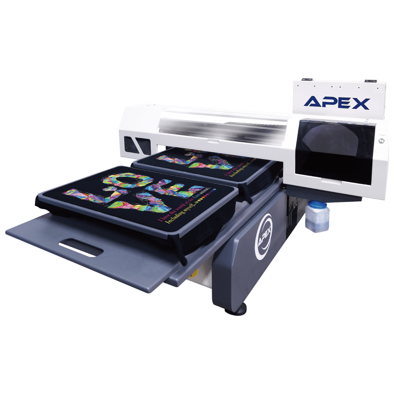 APEX DTG6090 桌上型紡織數位印刷機-紡織直噴機推薦