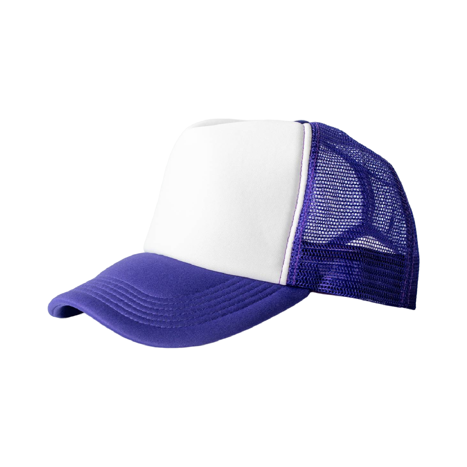 熱昇華空白網帽-紫色