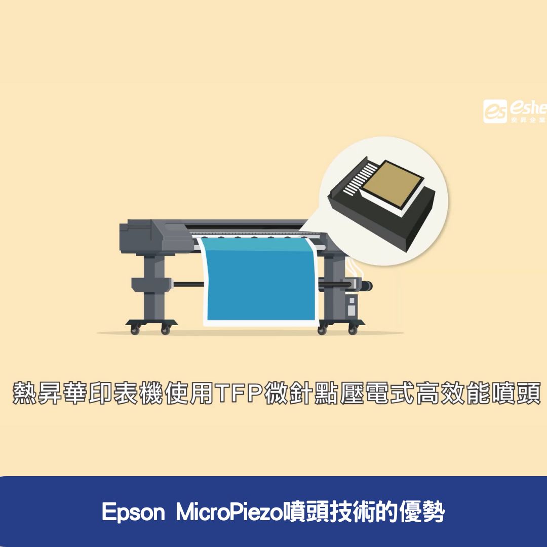Epson MicroPiezo噴頭技術的優勢