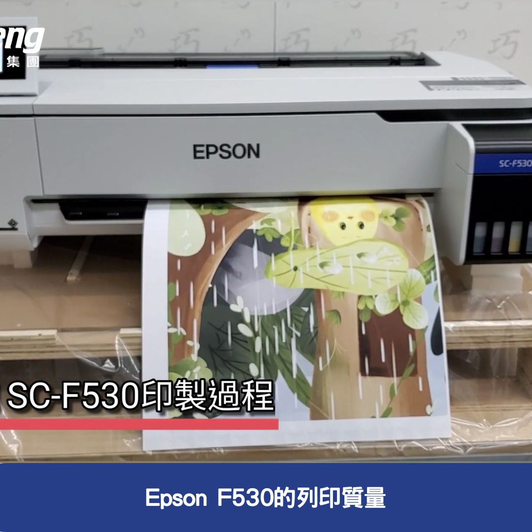 Epson F530的列印質量