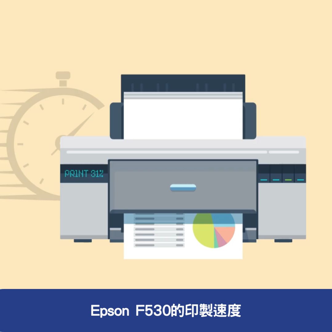 Epson F530的印製速度